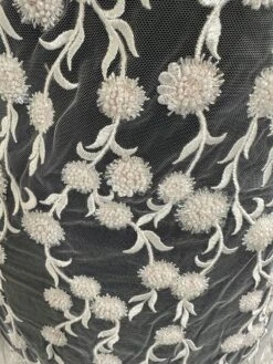 Ivory & Pink Embroidery Lace - Zillah -Bridal Fabric Shop hgfs 555b7447 ddfe 4e75 af17 b549eda4ee66