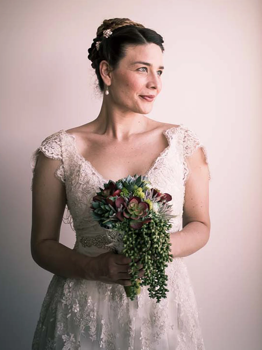 Ivory Corded & Beaded Lace - Madeleine 2 Ivory Corded & Beaded Lace - Madeleine - Image 2