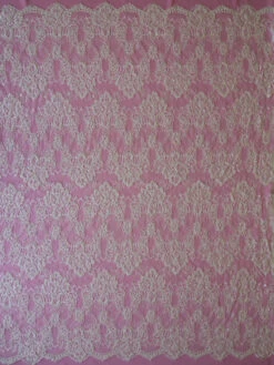 Ivory Corded & Beaded Lace - Lydia -Bridal Fabric Shop ivory beaded lace lydia full width