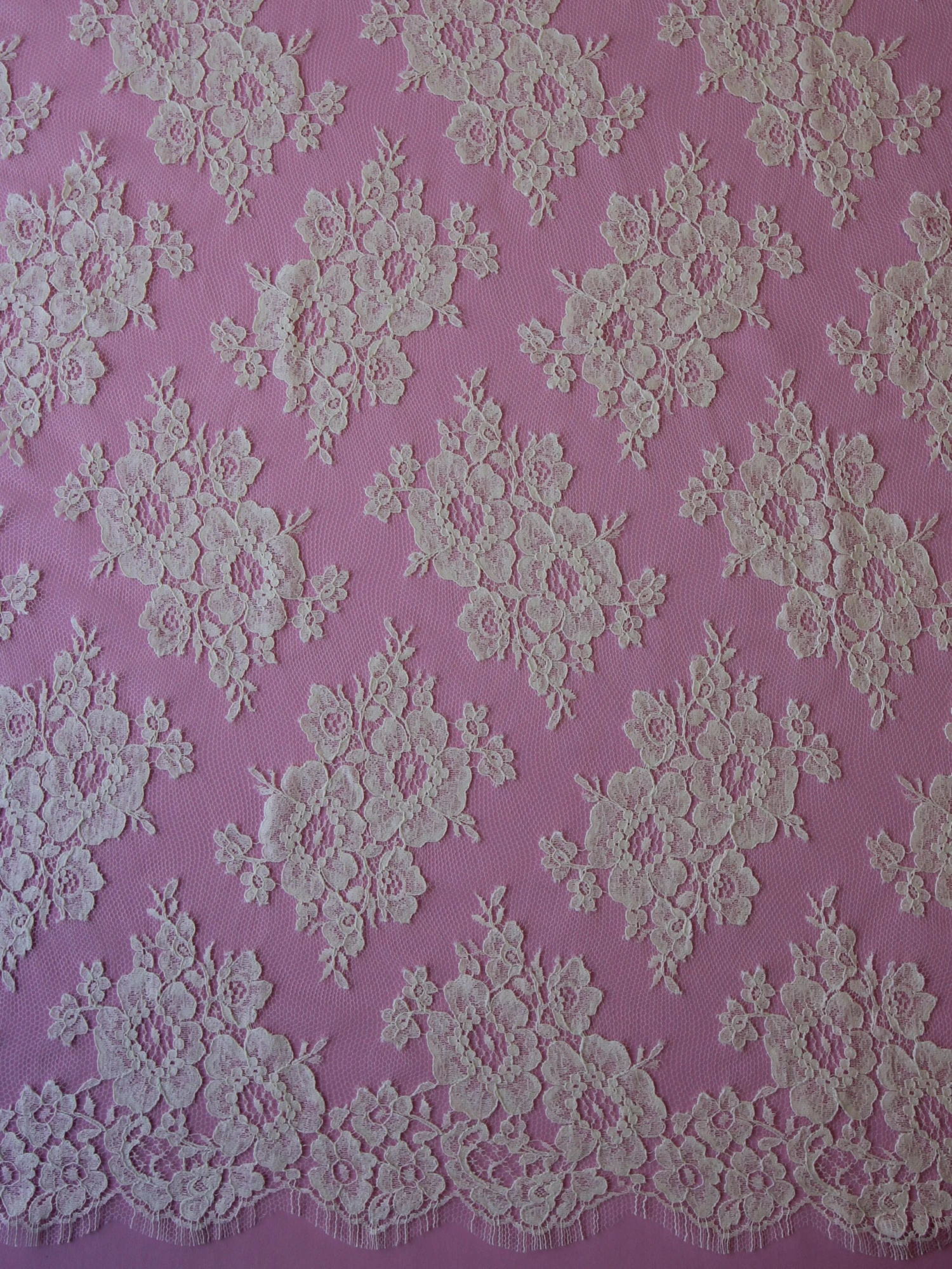 Ivory Chantilly Lace - Agnes 2 Ivory Chantilly Lace - Agnes - Image 2