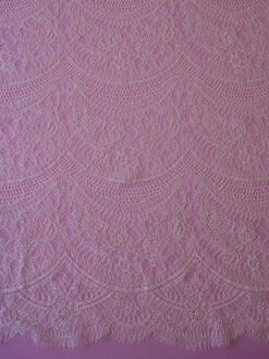 Ivory Chantilly Lace - Jocelyn -Bridal Fabric Shop ivory chantilly lace jocelyn 3