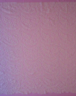 Ivory Chantilly Lace - Jocelyn -Bridal Fabric Shop ivory chantilly lace jocelyn full width 2