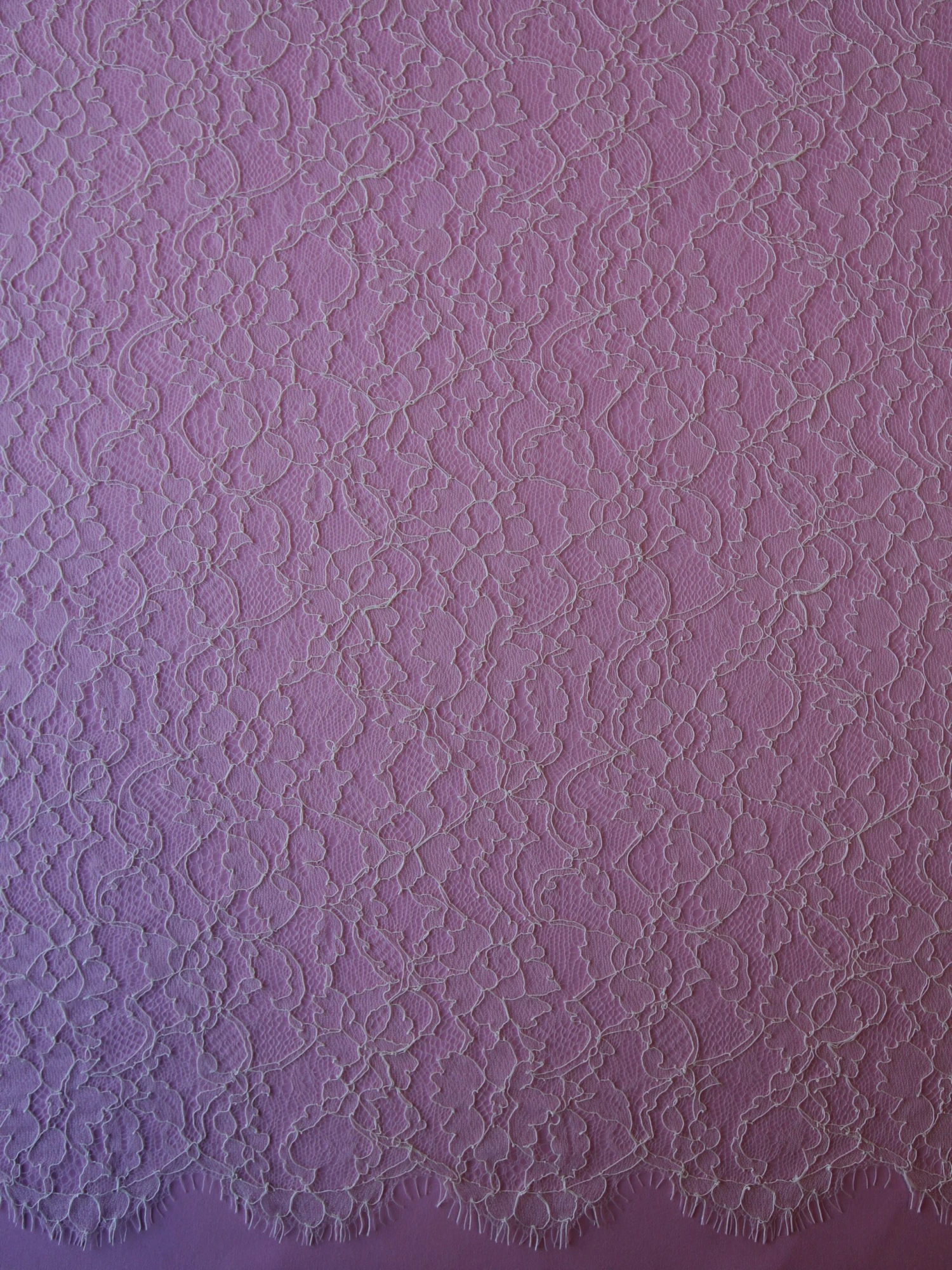 Ivory Chantilly Lace - Samantha 3 Ivory Chantilly Lace - Samantha - Image 3