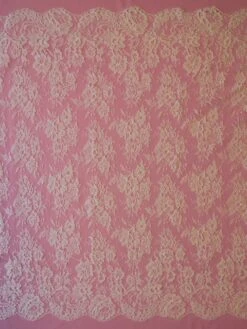 Ivory Chantilly Lace - Serenity 11 Ivory Chantilly Lace - Serenity -Bridal Fabric Shop ivory chantilly lace serenity full width