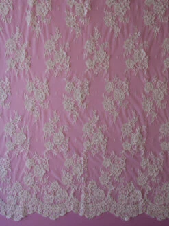 Ivory Corded Lace - Amelia 22 Ivory Corded Lace - Amelia -Bridal Fabric Shop ivory corded lace amelia