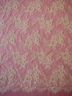 Ivory Corded Lace – Gemma -Bridal Fabric Shop ivory corded lace gemma