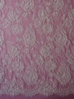 Ivory Corded Lace - Nadia -Bridal Fabric Shop ivory corded lace nadia 2