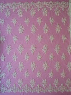 Ivory Beaded Lace - Sophia 12 Ivory Beaded Lace - Sophia -Bridal Fabric Shop ivory corded lace sophia full width