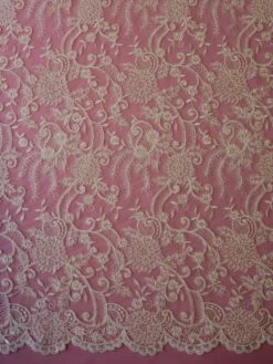 Ivory Corded Lace - Vanessa 20 Ivory Corded Lace - Vanessa -Bridal Fabric Shop ivory corded lace vanessa