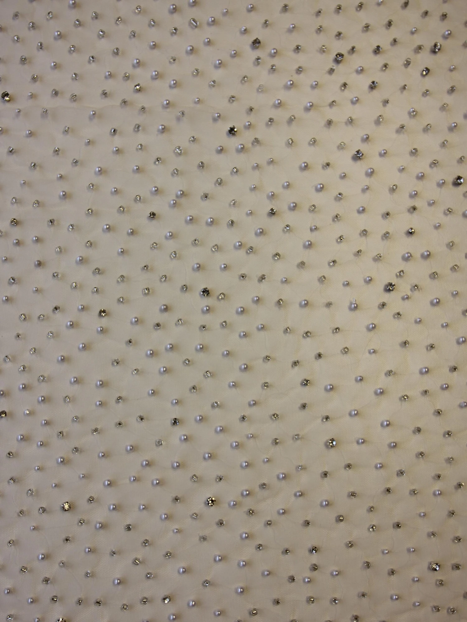 Champagne Diamanté & Beaded Tulle - Zola 2 Champagne Diamanté & Beaded Tulle - Zola - Image 2