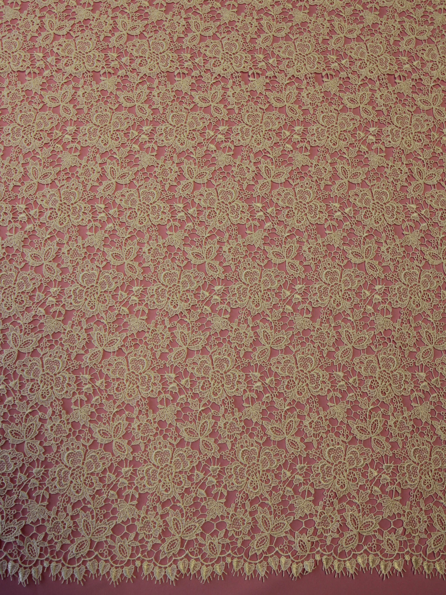 Ivory Guipure Lace - Courtney 4 Ivory Guipure Lace - Courtney - Image 4