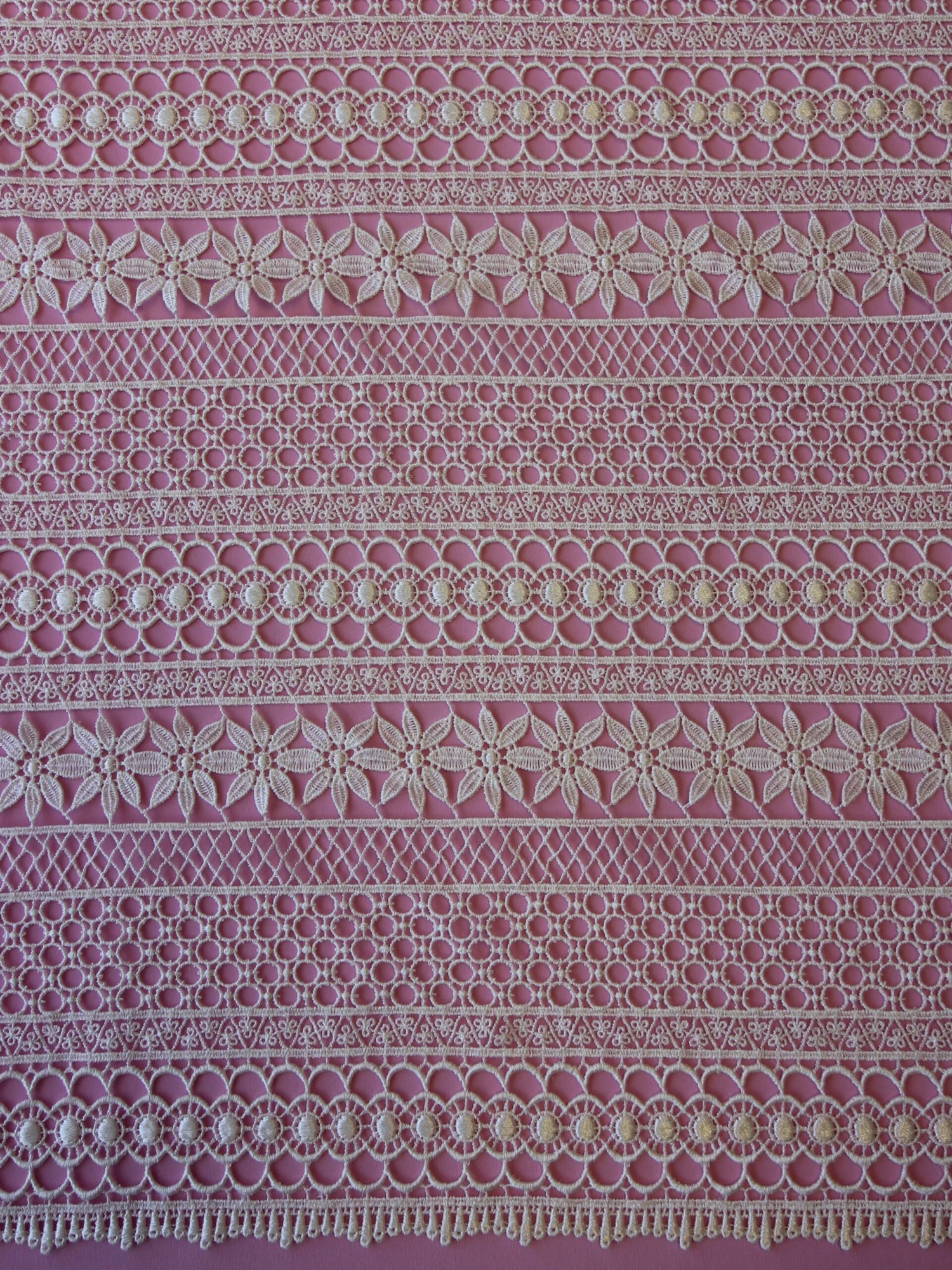 Ivory Guipure Lace - Gretel 4 Ivory Guipure Lace - Gretel - Image 4