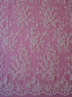 Ivory Laser Lace - Melissa -Bridal Fabric Shop ivory lace melissa