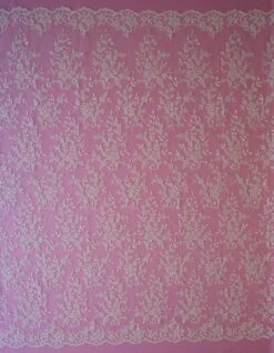 Ivory Laser Lace - Melissa -Bridal Fabric Shop ivory lace melissa full width
