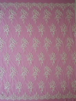 Ivory Laser Lace - Olivia 11 Ivory Laser Lace - Olivia -Bridal Fabric Shop ivory laser lace olivia full width