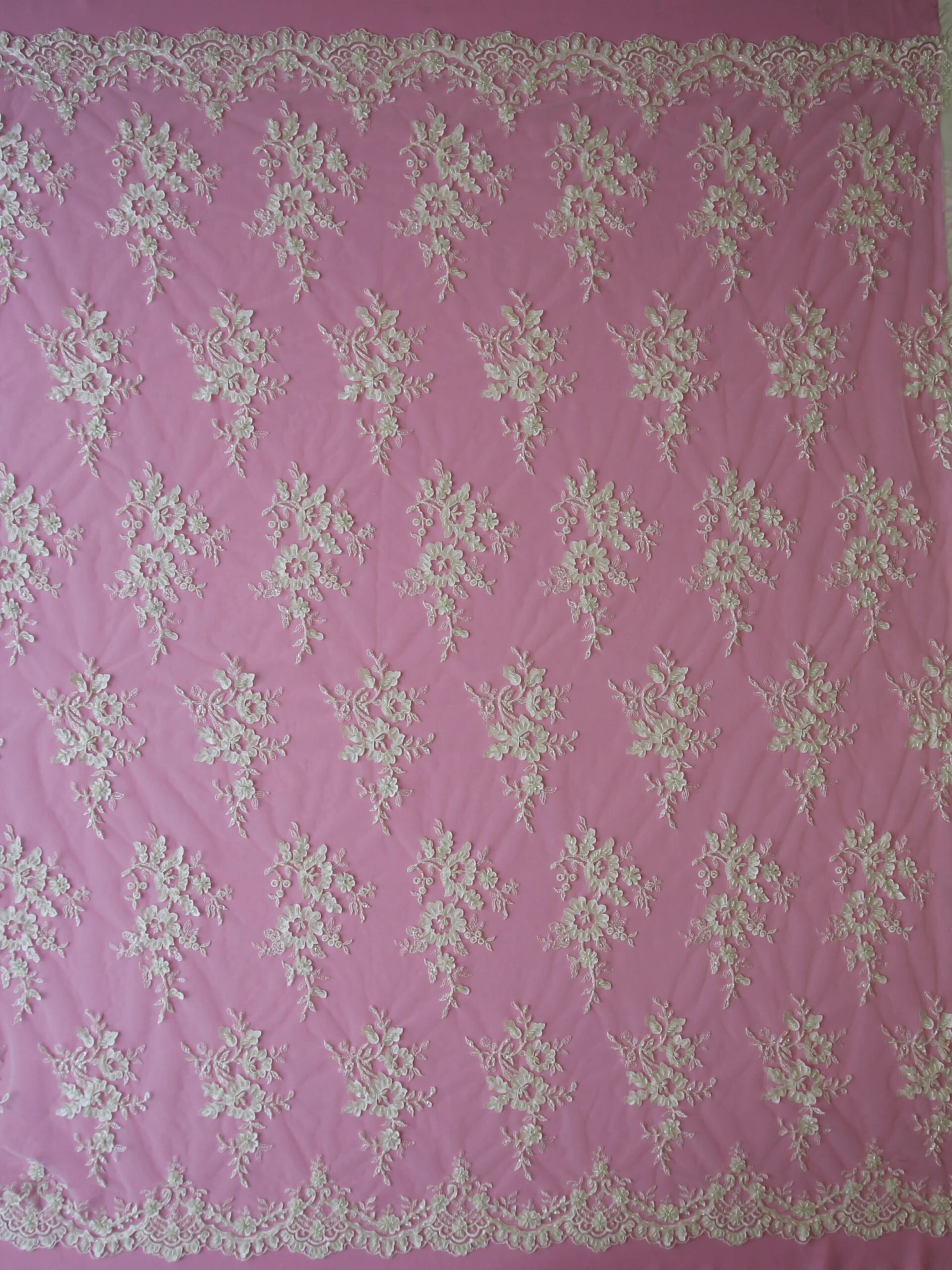 Ivory Laser Lace - Olivia 5 Ivory Laser Lace - Olivia - Image 5