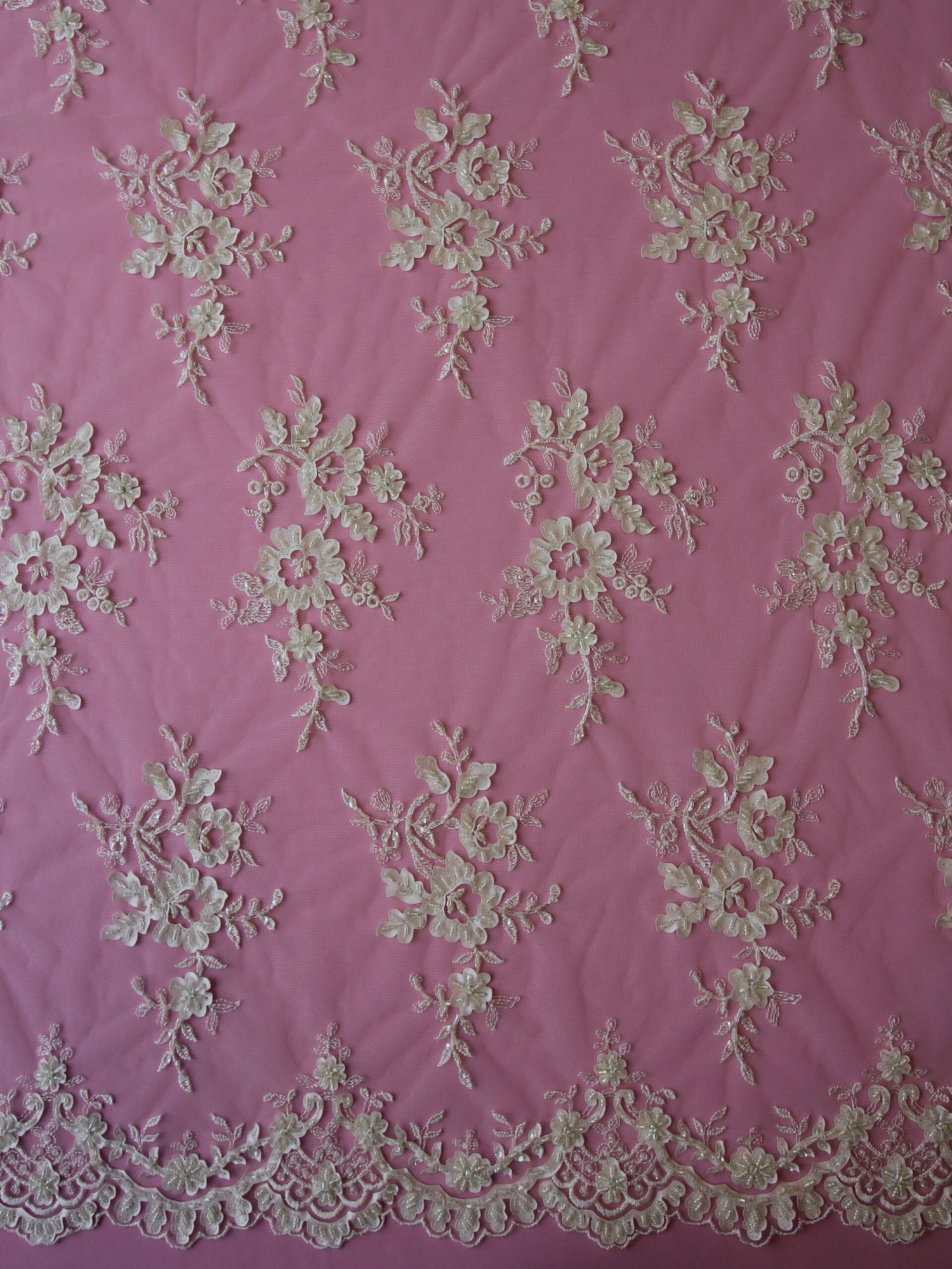 Ivory Laser Lace - Olivia 6 Ivory Laser Lace - Olivia - Image 6