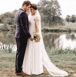 Ivory Guipure Lace - Courtney 36 Ivory Guipure Lace - Courtney -Bridal Fabric Shop ivory wedding dress using floral guipure lace 3