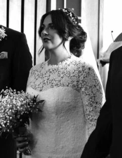 Ivory Guipure Lace - Courtney 39 Ivory Guipure Lace - Courtney -Bridal Fabric Shop ivory wedding dress using floral guipure lace 6