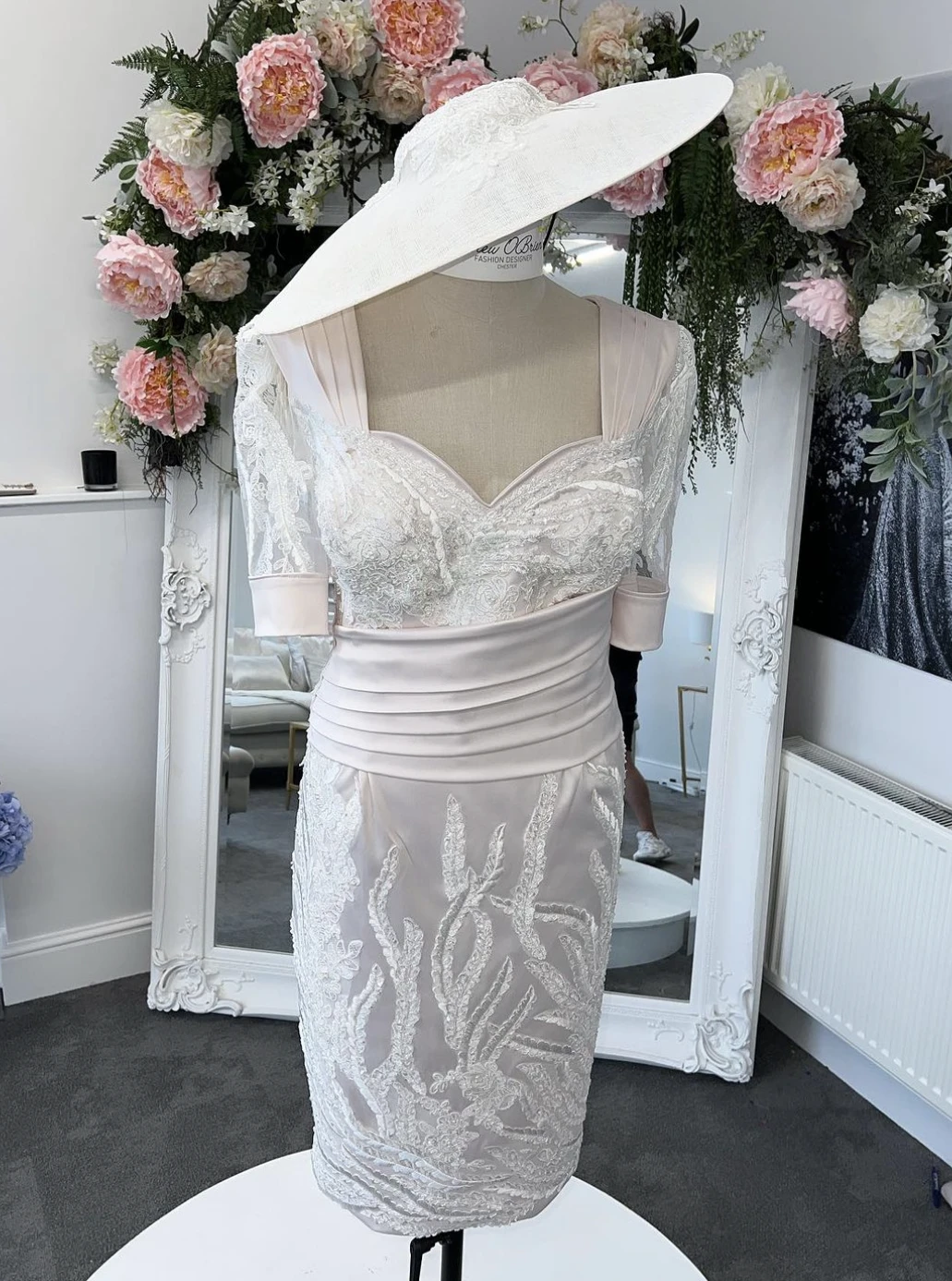 Ivory Embroidered Lace - Willow 8 Ivory Embroidered Lace - Willow - Image 8