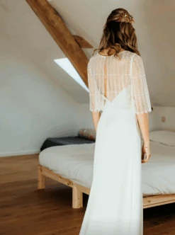 Ivory Guipure Lace - Grace -Bridal Fabric Shop ivoryguipurepatternlaceGrace2