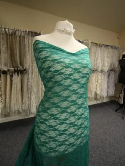 Jade Stretch Lace - Yvonne -Bridal Fabric Shop jadebridallace yvonne