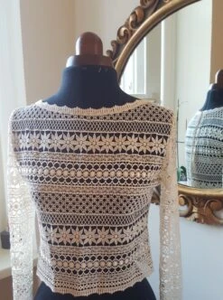 Ivory Guipure Lace - Gretel 23 Ivory Guipure Lace - Gretel -Bridal Fabric Shop lace top using ivory guipure lace gretel 2