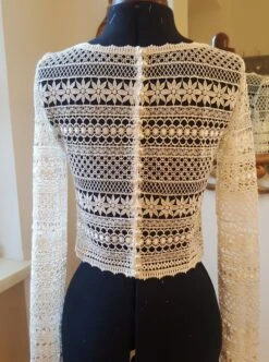 Ivory Guipure Lace - Gretel 17 Ivory Guipure Lace - Gretel -Bridal Fabric Shop lace top using ivory guipure lace gretel 3