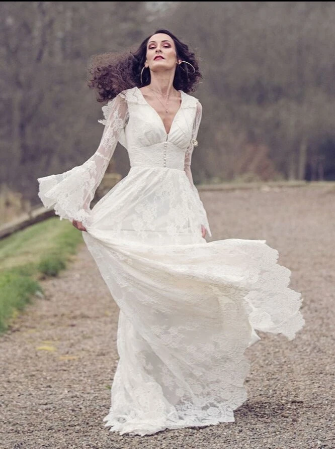 Ivory Corded Lace - Amelia 9 Ivory Corded Lace - Amelia - Image 9