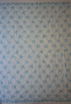 Sky Blue Corded Lace - Geraldine -Bridal Fabric Shop light blue corded lace geraldine full width