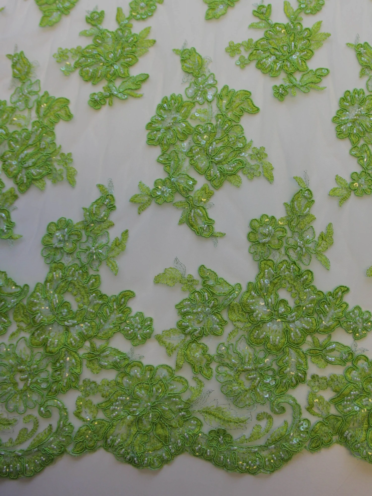 Tropical Green Lace - Victoria 1 Tropical Green Lace - Victoria