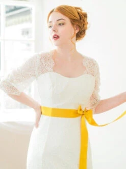 Ivory Guipure Lace – Isabella -Bridal Fabric Shop mlws saffron sunrise isabella