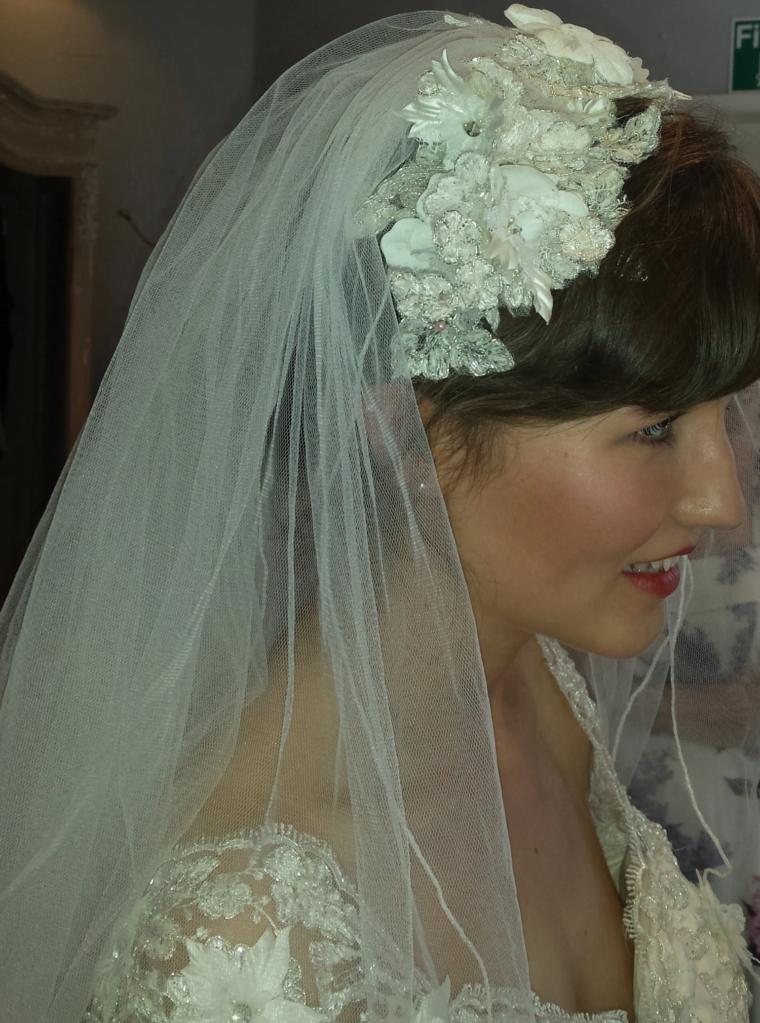 White Flower Lace - Naomi 6 White Flower Lace - Naomi - Image 6