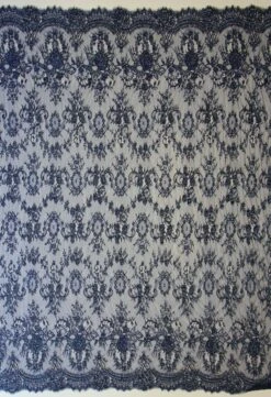 Blue Beaded Lace - Jonquil -Bridal Fabric Shop navy beaded lace jonquil full width