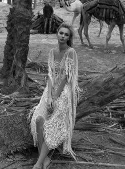 Champagne Embroidered Lace - Nyla -Bridal Fabric Shop nyla dress2 6ef5937d c36c 421e b764 b76702f809ac