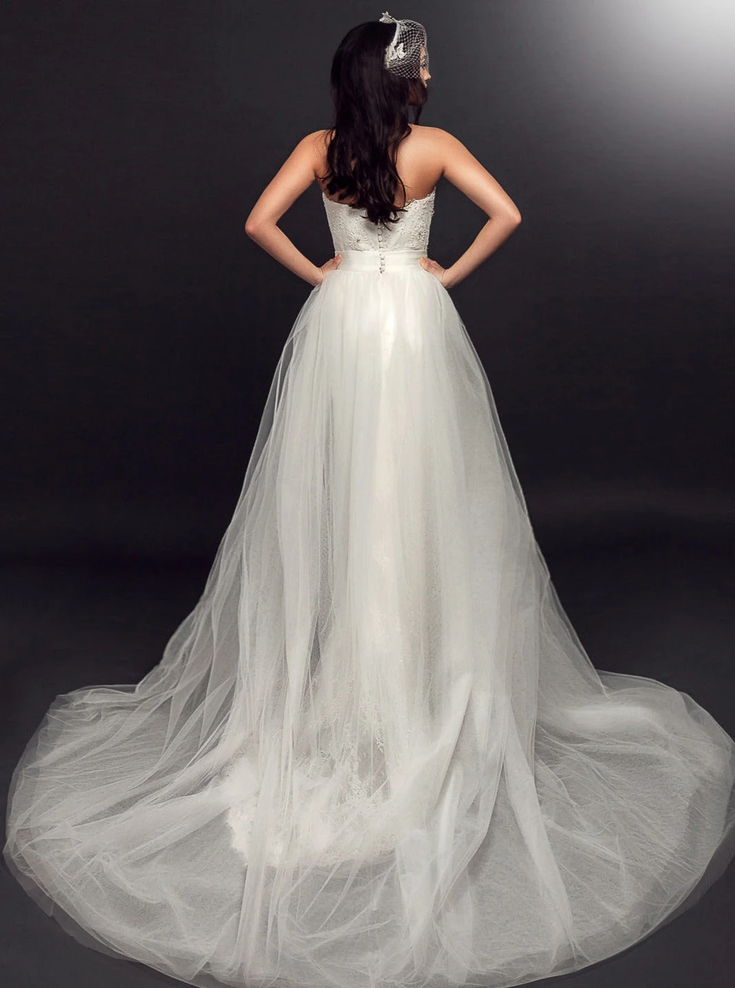 Ivory Beaded Lace – Valerie 4 Ivory Beaded Lace – Valerie - Image 4