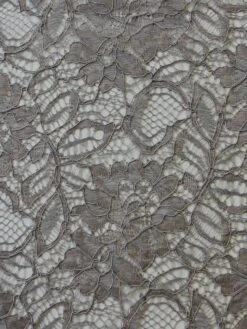 Pewter Grey Corded Lace - Sinead -Bridal Fabric Shop pewter corded lace sinead cb9ba3e9 7bfe 4c94 bb3f 67724e3dee2c