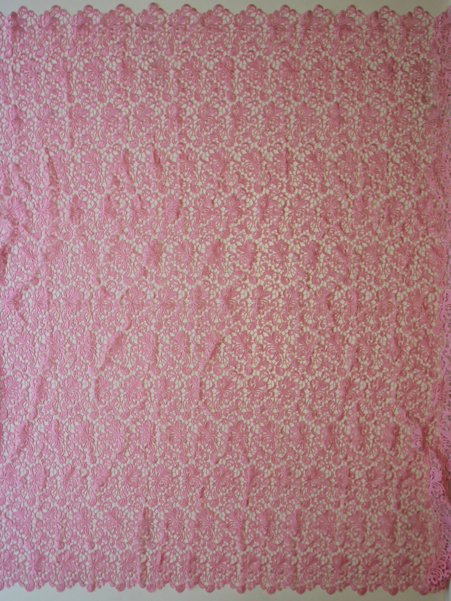 Pink Guipure Lace - Reese 3 Pink Guipure Lace - Reese - Image 3
