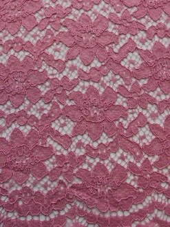 Pink Corded Lace - Shannon -Bridal Fabric Shop pink lace shannon