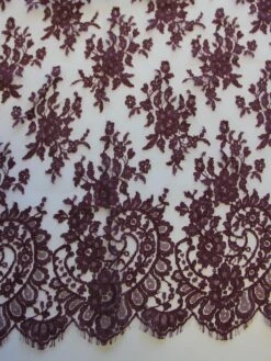 Plum Lace - Eleanor 5 Plum Lace - Eleanor -Bridal Fabric Shop plum lace eleanor