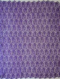 Purple Guipure Lace - Reese -Bridal Fabric Shop purple guipure lace reese full width