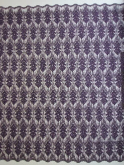 Purple Embroidered Lace – Mara -Bridal Fabric Shop purple lace mara full width