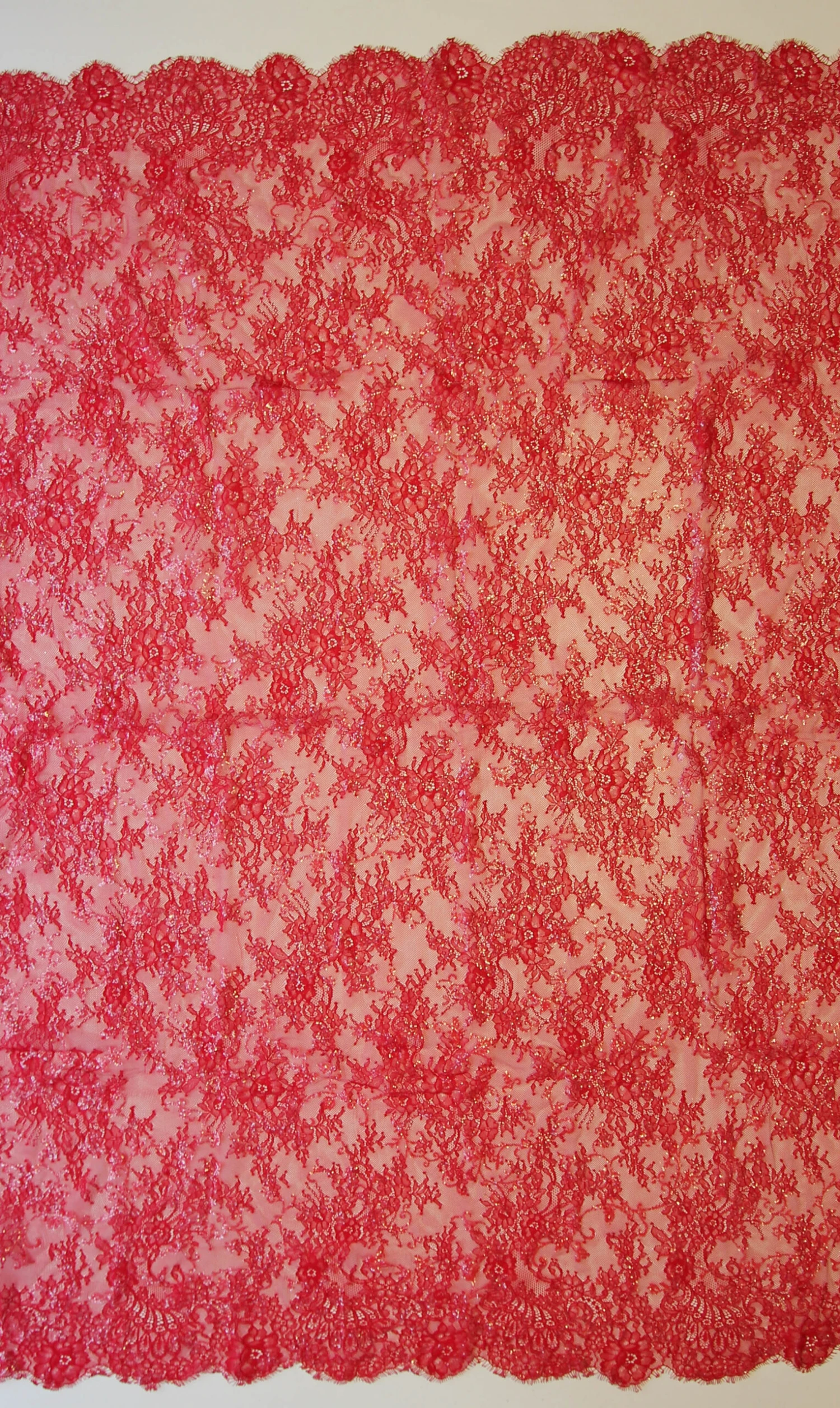 Red Raschel Lace - Honor 3 Red Raschel Lace - Honor - Image 3