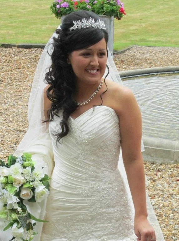 Ivory Beaded Lace - Sophia 2 Ivory Beaded Lace - Sophia - Image 2