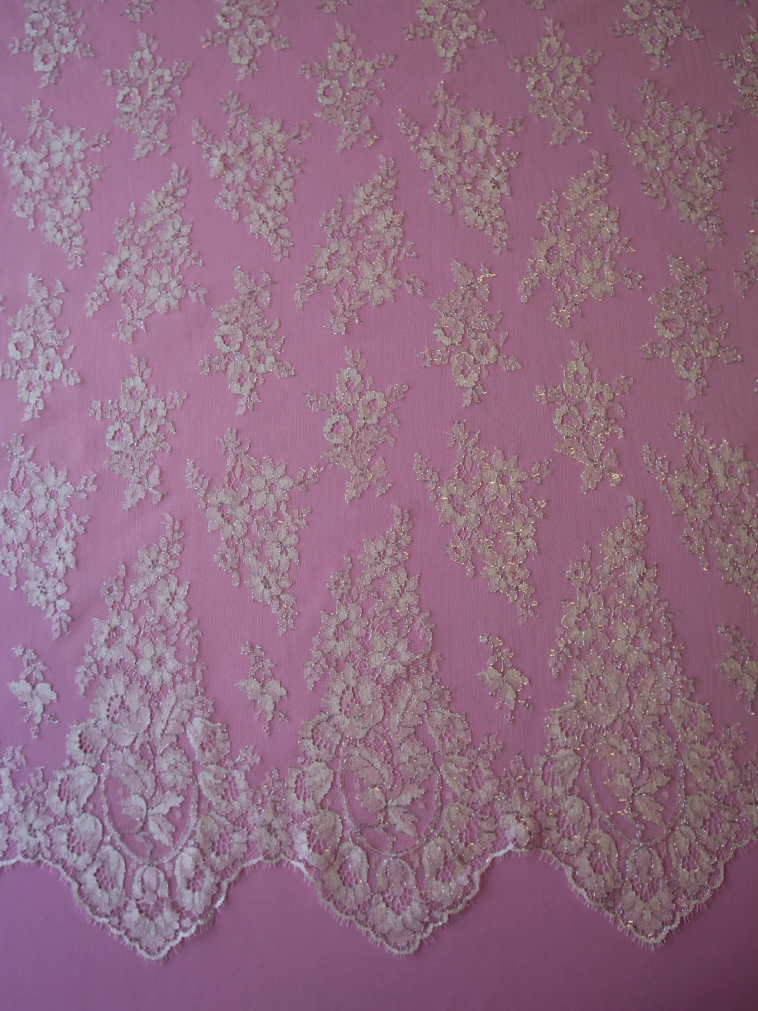 Ivory Chantilly Lace - Wendy 7 Ivory Chantilly Lace - Wendy - Image 7