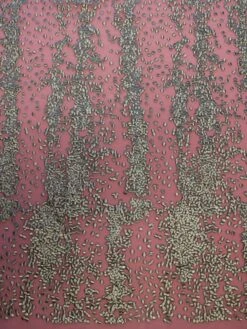 Silver Embroidered Lace - Carter -Bridal Fabric Shop silver embroidery lace carter