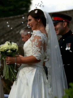 Ivory Beaded Lace - Victoria 23 Ivory Beaded Lace - Victoria -Bridal Fabric Shop victoria dress5