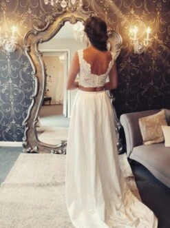 Ivory Corded Lace - Amelia 32 Ivory Corded Lace - Amelia -Bridal Fabric Shop wedding dress using ivory corded lace amelia 2