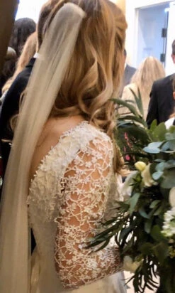 White Guipure Lace - Guinevere -Bridal Fabric Shop wedding dress using white guipure lace guinevere 4