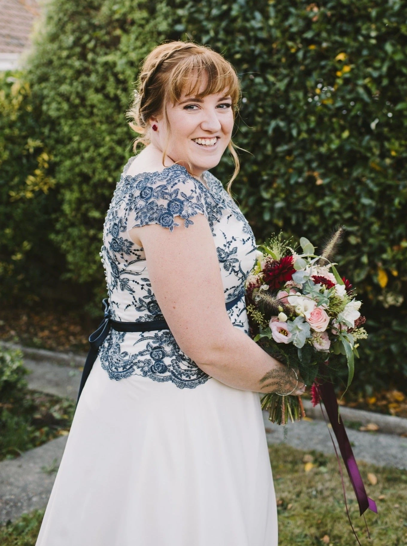 French Blue Lace - Maria 1 French Blue Lace - Maria